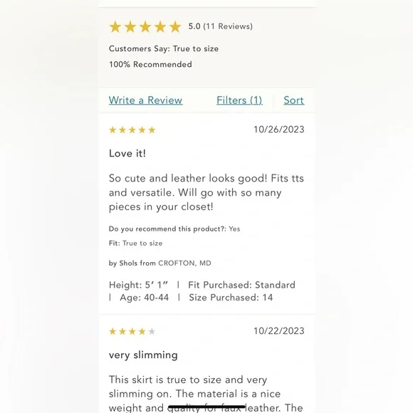 NWOT Anthropologie Pilcro Faux Leather Moto Midi Skirt 2 Pencil Vegan Punk Black - Picture 15 of 16